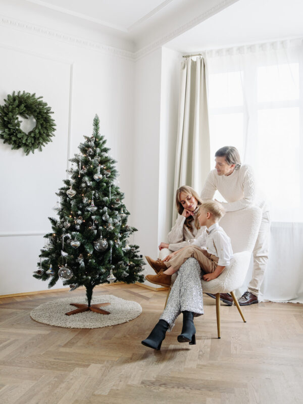 FairyTrees Nordmann Prémium Karácsonyi Ajtókoszorú