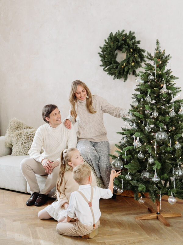 FairyTrees Nordmann Prémium Karácsonyi Ajtókoszorú