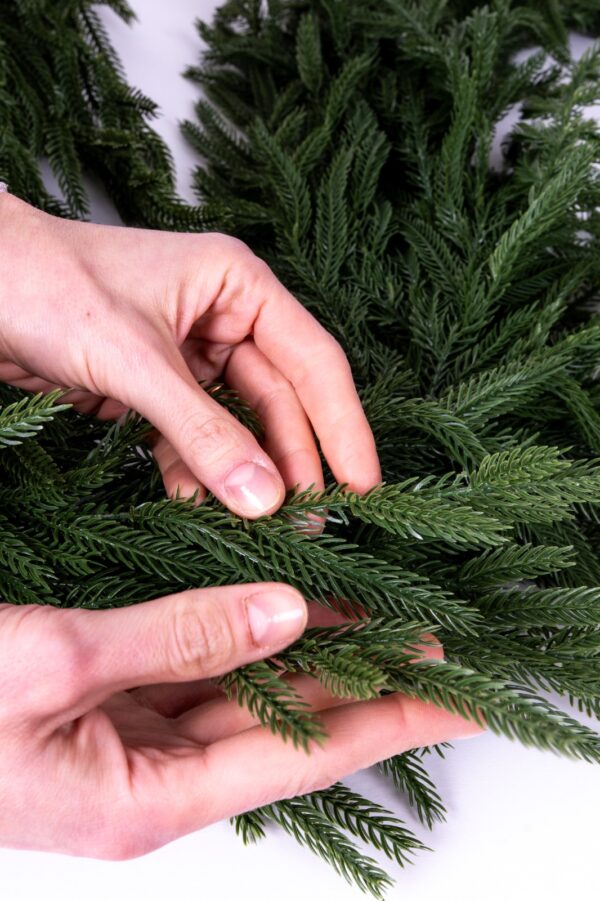 Girland 3 Nordic Spruce Soft – 100% PE prémium karácsonyi girland
