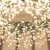 LED9 Nordic Glow Micro Cluster LED fényfüzér – Golden Hour